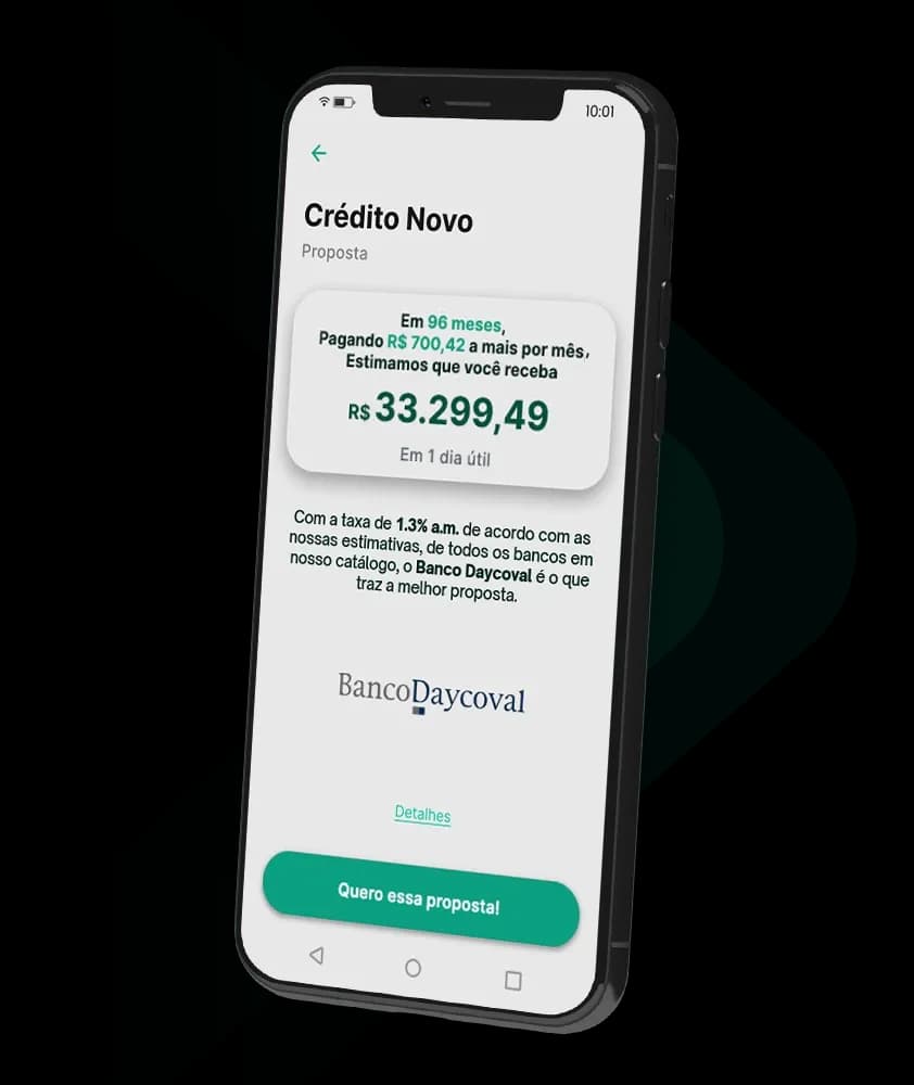 Oferta de empréstimo consignado no app Konsi